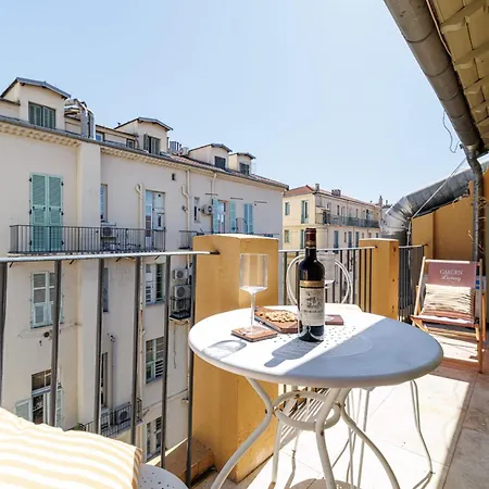 Negrin - Romantical Terrace - 2 Min From The Sea Appartement Nice